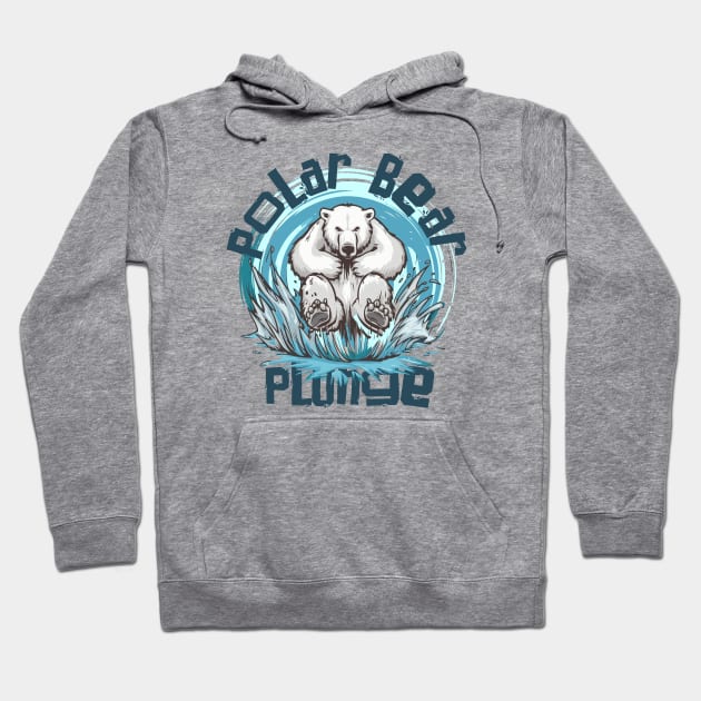 Polar Bear Plunge Day – January Hoodie by irfankokabi